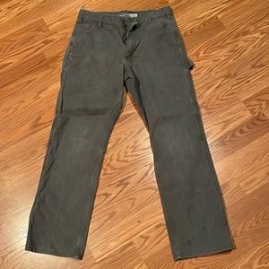 Gray Carhartt jeans